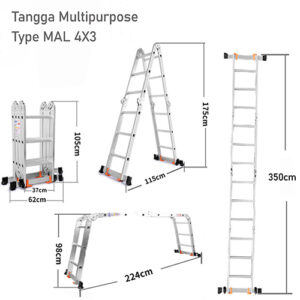 Tangga Multipurpose atau Multipfungsi Dalton